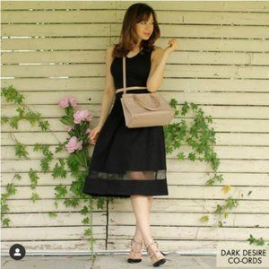 Black Coord Skirt Set (XS)